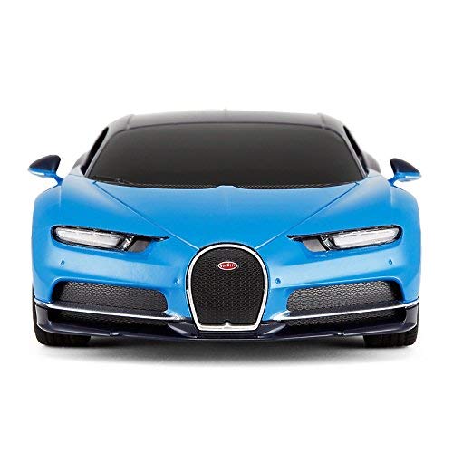 Bugatti Chiron Blue/Black Radio Remote Control Sport Racing Car RC 1/24 Scale