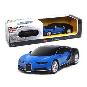 Bugatti Chiron Blue/Black Radio Remote Control Sport Racing Car RC 1/24 Scale