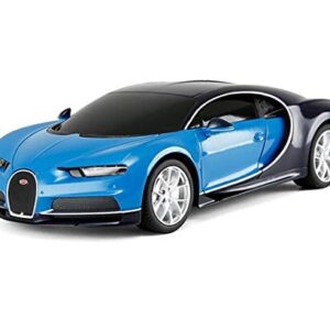 Bugatti Chiron Blue/Black Radio Remote Control Sport Racing Car RC 1/24 Scale