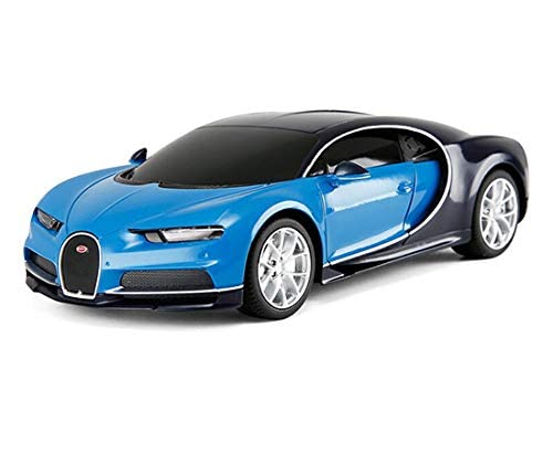 Bugatti Chiron Blue/Black Radio Remote Control Sport Racing Car RC 1/24 Scale