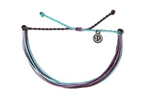 pura vida berry cute bracelet - 100% waterproof, wax-coated - with iron-coated copper charm