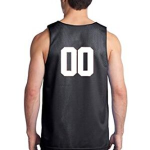 Custom Basketball Jersey - Numbers Only (Large, Black)