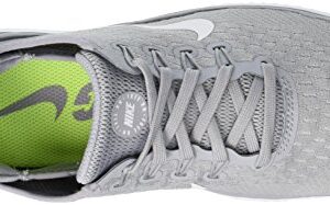 Nike Free Rn 2018 Sz 6.5 Womens Running Wolf Grey/White-White-Volt Shoes