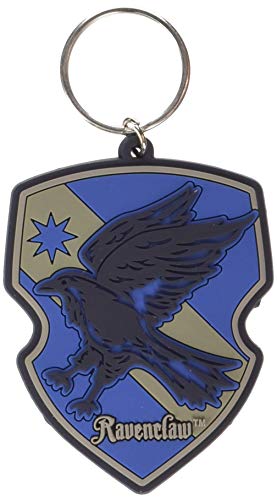 Pyramid International Harry Potter Ravenclaw Crest Rubber Keyring - Official Merchandise