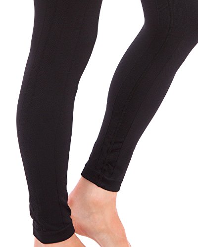 Homma Activewear Thick High Waist Tummy Compression Pants Slimming Body Yoga Leggings Postpartum Pants Black S