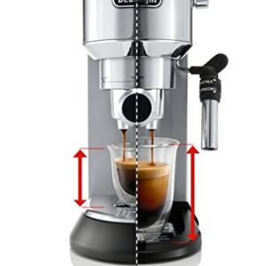 De'Longhi EC685M Dedica Deluxe Automatic Espresso Machine,35 oz, 1, Metallic