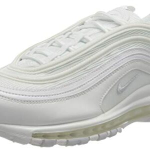 Nike womens Air Max 97 Trail Running Shoes, White/White-pure Platinum, 8