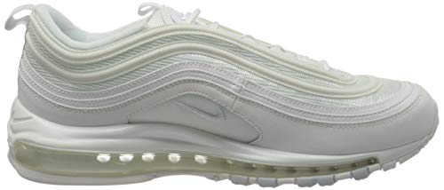 Nike womens Air Max 97 Trail Running Shoes, White/White-pure Platinum, 8