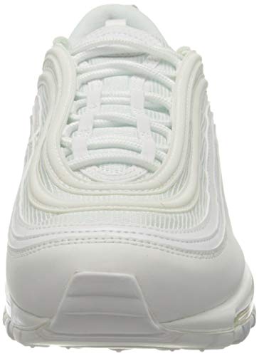 Nike womens Air Max 97 Trail Running Shoes, White/White-pure Platinum, 8