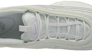 Nike womens Air Max 97 Trail Running Shoes, White/White-pure Platinum, 8