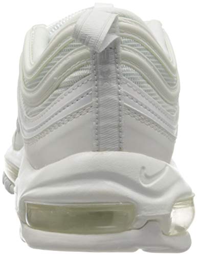 Nike womens Air Max 97 Trail Running Shoes, White/White-pure Platinum, 8