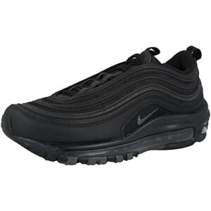 Nike womens Air Max 97 Shoes, Black, Black-dark Grey, 8.5