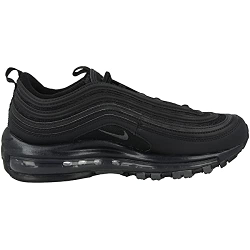 Nike womens Air Max 97 Shoes, Black, Black-dark Grey, 8.5