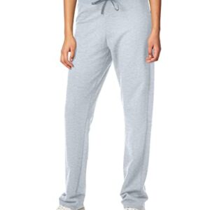 Fruit of the Loom Women's Crafted Comfort Sweatshirts, Pants, & Tri-Blend Tees, French Terry Open Bottom-Athletic Heather, X-Large