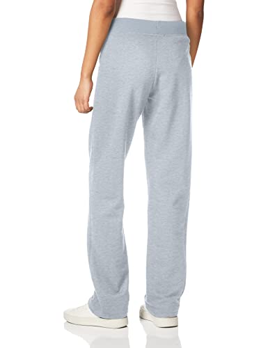 Fruit of the Loom Women's Crafted Comfort Sweatshirts, Pants, & Tri-Blend Tees, French Terry Open Bottom-Athletic Heather, X-Large