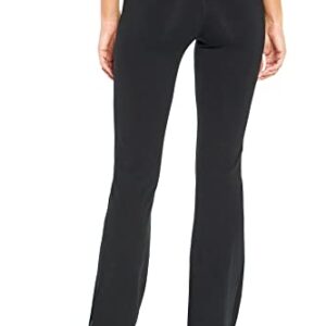 Bally Total Fitness Women's Standard Tummy Control Long Pant 34", Black, Large