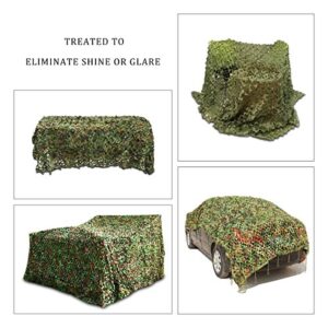 DUNCHATY Camo Netting, Camouflage Mesh Netting for Hunting Blinds, Woodland Military Mesh Perfect Camonetting for Camping Shooting Hunting, Military Themed Party Decoration Sun Shade Outdoor