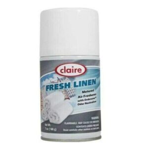 claire fresh linen air freshener & deodorizer; 7oz. net wt.
