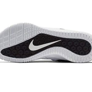 Nike Women's Zoom Hyperface 2 Volleyball Shoes (8.5 B(M) US, White/Black)