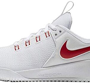 Nike Women's Zoom HyperAce 2 Volleyball Shoes, White,red, 11