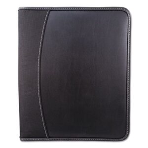 bugatti wrc1506 writing case, 9 x 11 x 1, black, leather