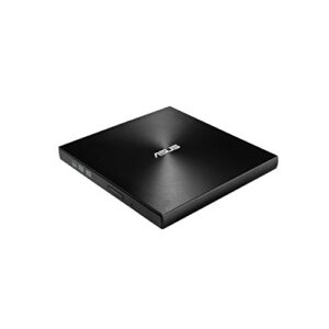 asus zendrive black 13mm external 8x dvd/burner drive +/-rw with m-disc support, compatible with both mac & windows and nero backitup for android devices (usb 2.0 & type-c cables included)