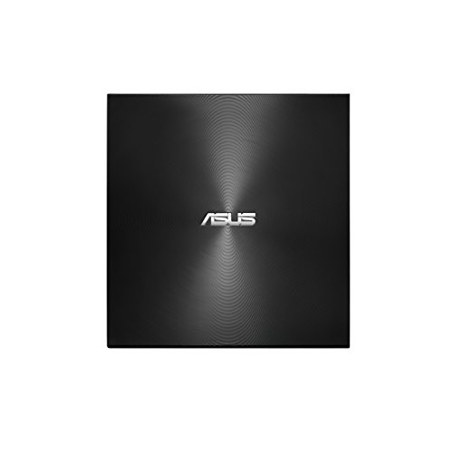 ASUS ZenDrive Black 13mm External 8X DVD/Burner Drive +/-RW with M-Disc Support, Compatible with Both Mac & Windows and Nero BackItUp for Android Devices (USB 2.0 & Type-C Cables Included)