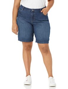 lee women's size relaxed-fit bermuda short, journey, 22 plus