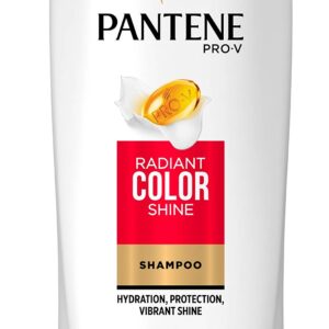 Pantene Pro-V Radiant Color Shine Shampoo (12.6 oz) and Conditioner (12 oz) Set (Packaging May Vary)