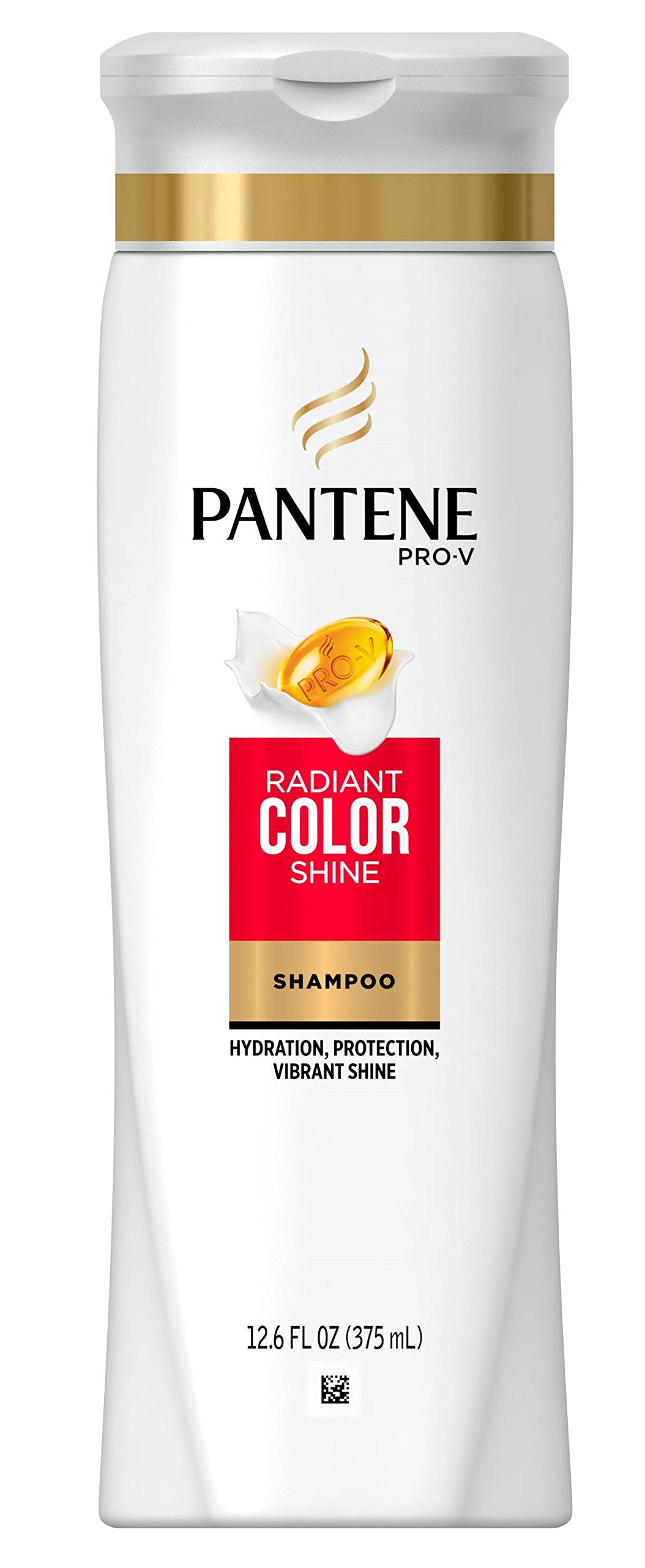 Pantene Pro-V Radiant Color Shine Shampoo (12.6 oz) and Conditioner (12 oz) Set (Packaging May Vary)