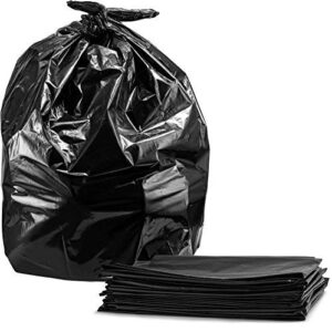 64-65 gallon trash bags, for toter (value-pack 50 bags w/ties) large trash bags 65 gallon heavy duty, 64 gallon trash bags, 65 gallon trash bags heavy duty, 60 gallon trash bags