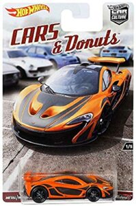 hot wheels mattel car culture cars & donuts mclaren p1 1/5