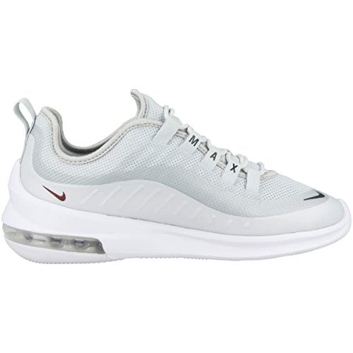 Nike Women's Air Max Axis Lowtop Sneakers, Pure Platinum/Red Crush/Blackened Blue, 10