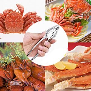 Seafood Crackers Tools Nutcrackers tools, Crab Nut Lobster Crackers Opener Shellfish Lobster Leg Sheller Kitchen Kits Pack of 9…