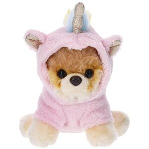 GUND World’s Cutest Dog Boo Itty Bitty Boo Unicorn Stuffed Animal Plush, 5"