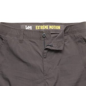 Lee mens Extreme Motion Crossroad Cargo Shorts, Anthracite, 36 US