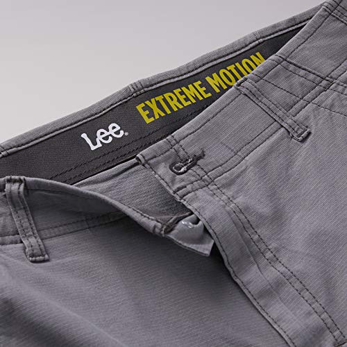 Lee mens Extreme Motion Crossroad Cargo Shorts, Anthracite, 36 US