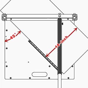 MantisTol 20-inch Pro Flooring Cutter MC-510,For Laminate, Carpet tile, Siding,Rigid Core Vinyl Plank and more；Will be sold out!