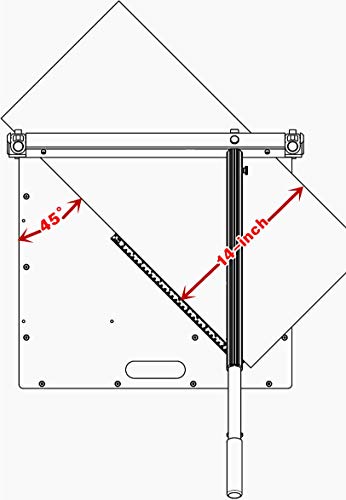 MantisTol 20-inch Pro Flooring Cutter MC-510,For Laminate, Carpet tile, Siding,Rigid Core Vinyl Plank and more；Will be sold out!