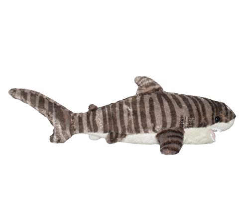 Wild Republic Tiger Shark Plush, Stuffed Animal, Plush Toy, Gifts for Kids, Cuddlekins 13 Inches