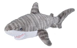 wild republic tiger shark plush, stuffed animal, plush toy, gifts for kids, cuddlekins 13 inches