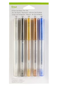cricut glitter gel pen set, basics