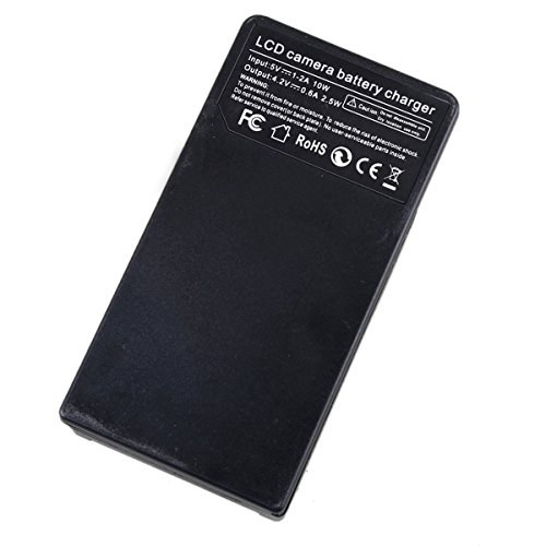 LCD Micro USB Battery Charger for Samsung SCL901 SCL903 SCL906 SCL907 Hi8 Camcorder