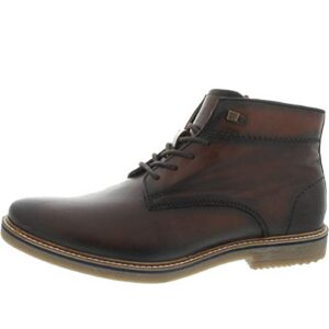 bugatti men's ankle classic boots, brown, 10.5