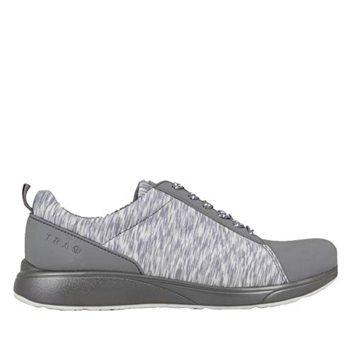 TRAQ by Alegria Qest Womens Smart Walking Shoe Grey 10 M US