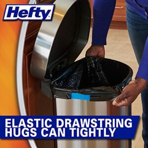 Hefty Ultra Strong Tall Kitchen Trash Bags, Clean Burst Scent, 13 Gallon, 80 Count