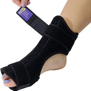 Everyday Medical Plantar Fasciitis Night Splint Brace for Plantar Fasciitis Pain Relief I Dorsal Foot Stretching Support for Achilles Tendonitis, Heel Pain, Plantar Fascia, Drop Foot -Men & Women