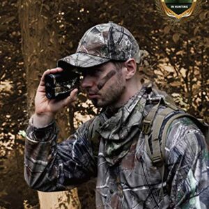 AOFAR HX-700N Hunting Range Finder 700 Yards Waterproof Archery Rangefinder for Bow Hunting with Range and Speed Mode, Free Battery, Carrying Case