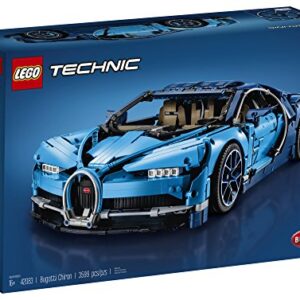 LEGO Technic Bugatti Chiron 42083 Race Car Building Kit and Engineering Toy, Adult Collectible Sports Car with Scale Model Engine (3599 Pieces)