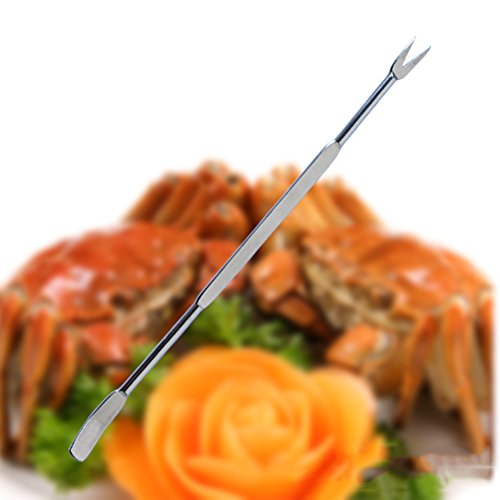 Artcome 12-piece Seafood Tools Set including 6 Lobster Shellers and 6 Forks,Seafood Cracker for Lobster, Crab, Crawfish, Prawns, Shrimp, Shellfish Sheller Knife with Flannel Storage Bag